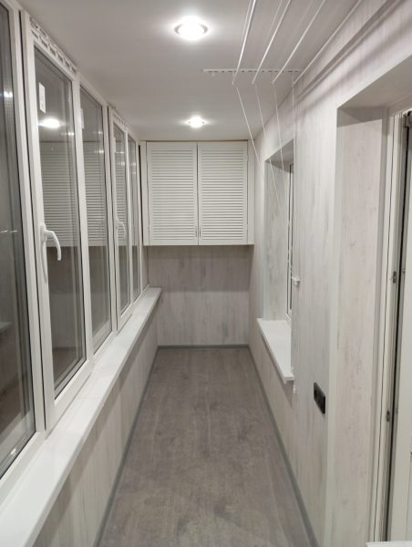 Обшивка ламинированными панелями